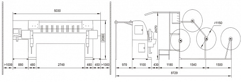 Автоматическая много игольная стегальная машина HC-3200