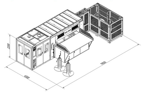 Автоматическая линия Боннель SX-120/SX-100TА Автоматическая линия Боннель SX-120/SX-100TА
