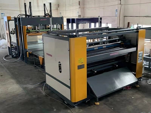 MAX-FCR Автоматическая линия для прессования и скрутки поролона