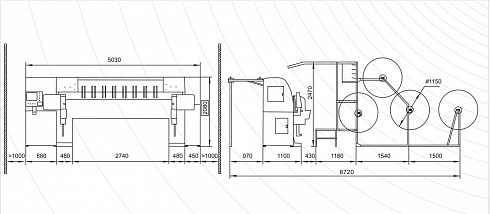 Автоматическая много игольная стегальная машина HC-2500
