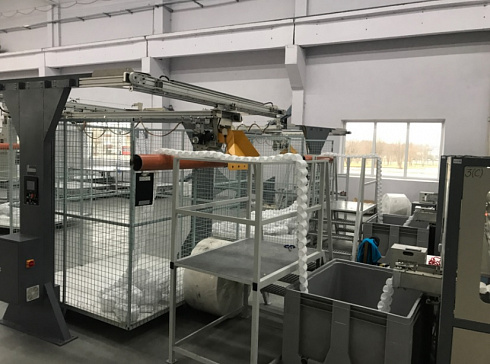 Автоматический укладчик пружины SX-1