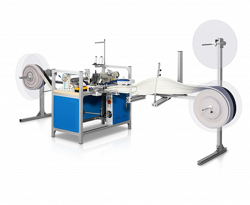 Бурлетная машина для борта матраса Pillow Top  KH-YTZ-1000  Бурлетная машина для борта матраса Pillow Top  KH-YTZ-1000