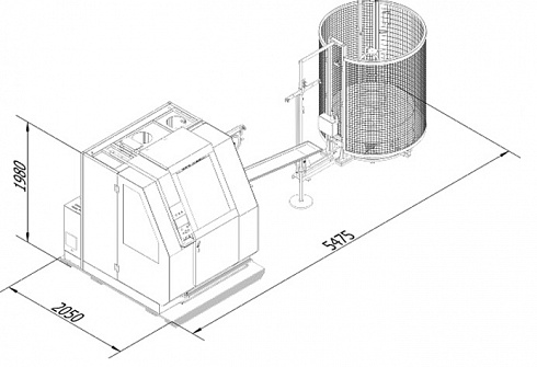Пружинонавивочный станок SX-100