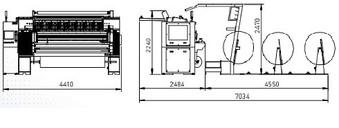 Автоматическая много игольная стегальная машина HC-3300